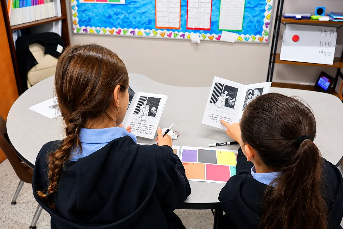 girls learning 
